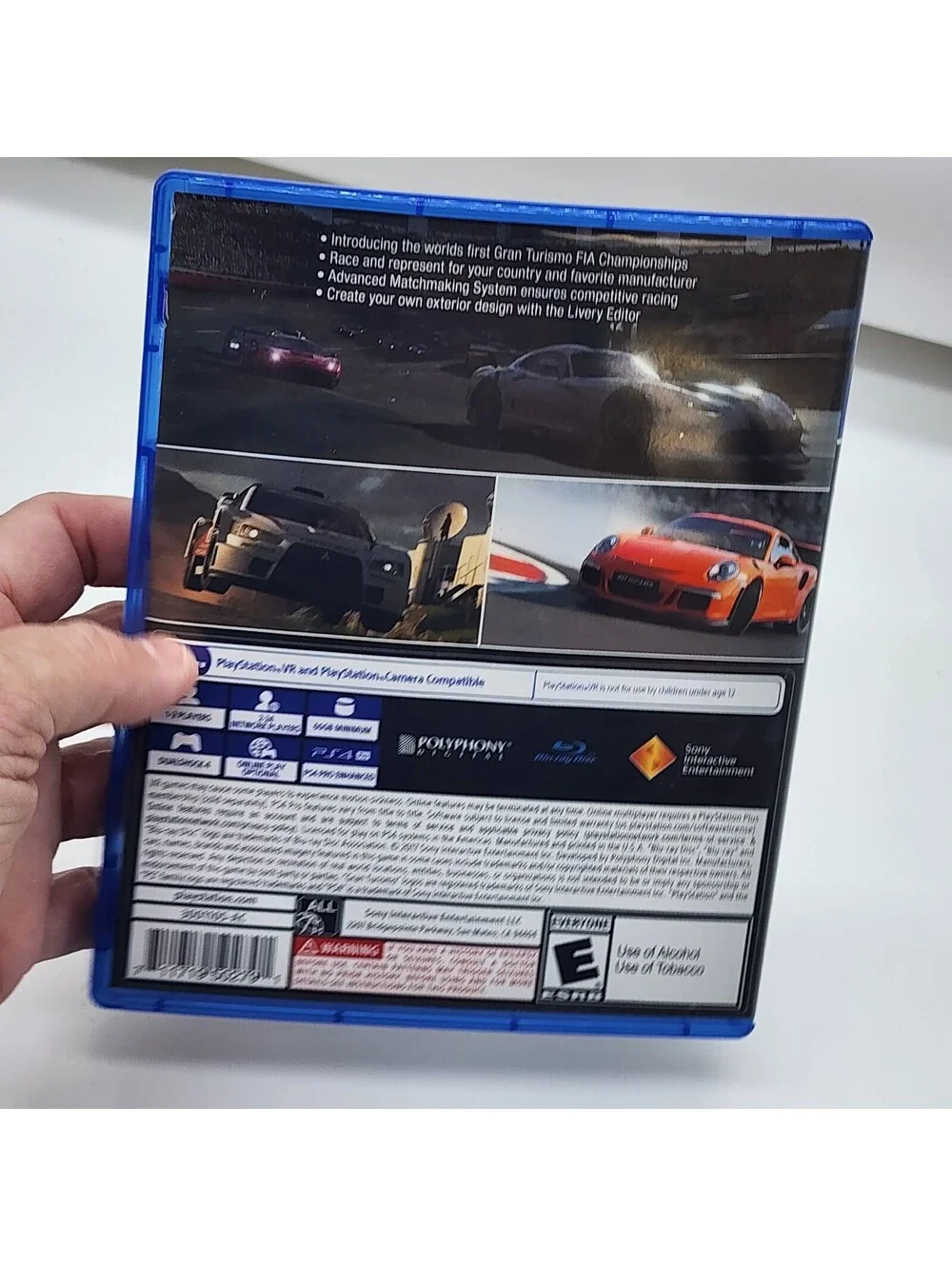 Gran Turismo Sport PS4 PlayStation 4 Racing Game PSVR Mode Driving Simulator